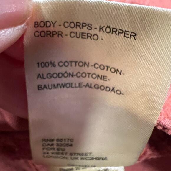 NWT Free People Ray Corduroy Mini Skirt Women's Size 0 Coral Button-Front Cotton - Picture 10 of 10